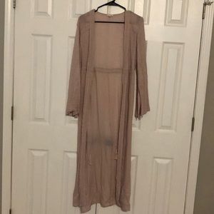 En Crème Mauve Duster